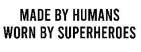 Made By Humans Worn By Superheroes Device mark 6491746 Trademark
