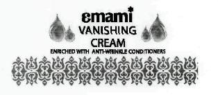 Emami Vanishing Cream, Device Of Drops, Ornamental Frameworks Device mark 2864422 Trademark