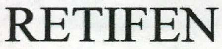 Retifen Device mark 2325632 Trademark