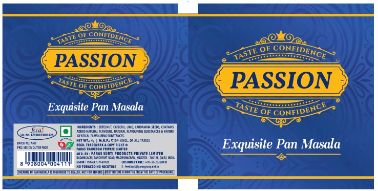 Passion Device mark 6492097 Trademark