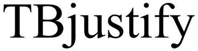Tbjustify Device mark 5844689 Trademark