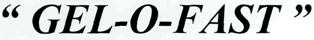 "gel-o-fast" Device mark 2790741 Trademark