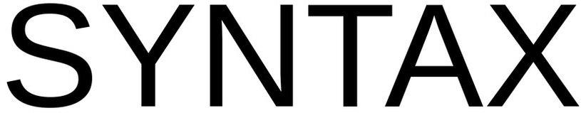 Syntax Device mark 5829257 Trademark
