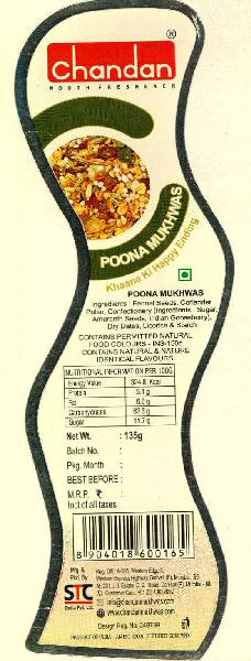 Chandan Mouth Freshener Poona Mukhwas Device mark 2834094 Trademark