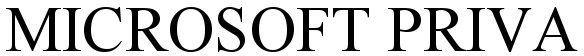 Microsoft Priva Device mark 5810758 Trademark
