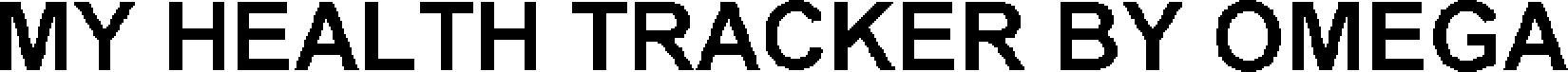 My Health Tracker By Omega Device mark 5789246 Trademark