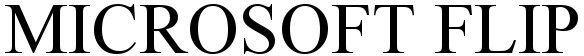Microsoft Flip Device mark 5762483 Trademark