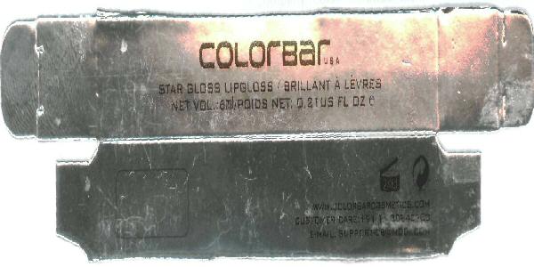 Colorbar Star Metal Candy (label) Device mark 2181886 Trademark