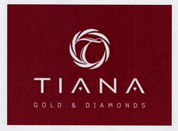 Tiana Gold & Diamonds (with Device) Device mark 2952948 Trademark
