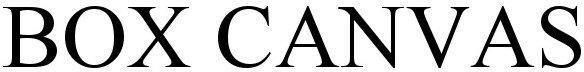 Box Canvas Device mark 5686329 Trademark