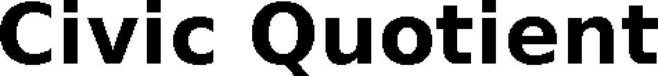 Civic Quotient Device mark 5637187 Trademark