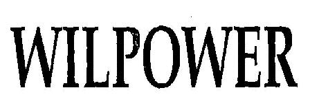 Wilpower (device) Device mark 2344424 Trademark