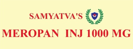 Samyatva's Meropan Inj 1000 Mg Device mark 6496265 Trademark