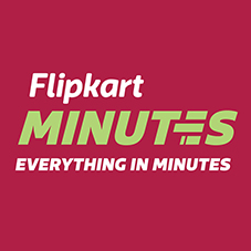 Flipkart Minutes Maroon Green (with Tagline) Device mark 6495077 Trademark