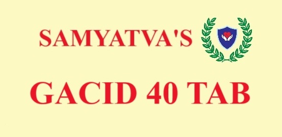 Samyatva's Gacid 40 Tab Device mark 6495306 Trademark