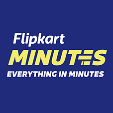 Flipkart Minutes Blue Yellow (with Tagline) Device mark 6495025 Trademark