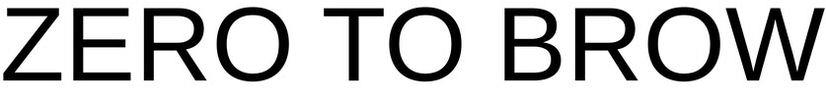 Zero To Brow Device mark 5585369 Trademark