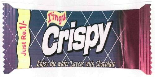 Tingu Crispy(lable) Device mark 2169953 Trademark