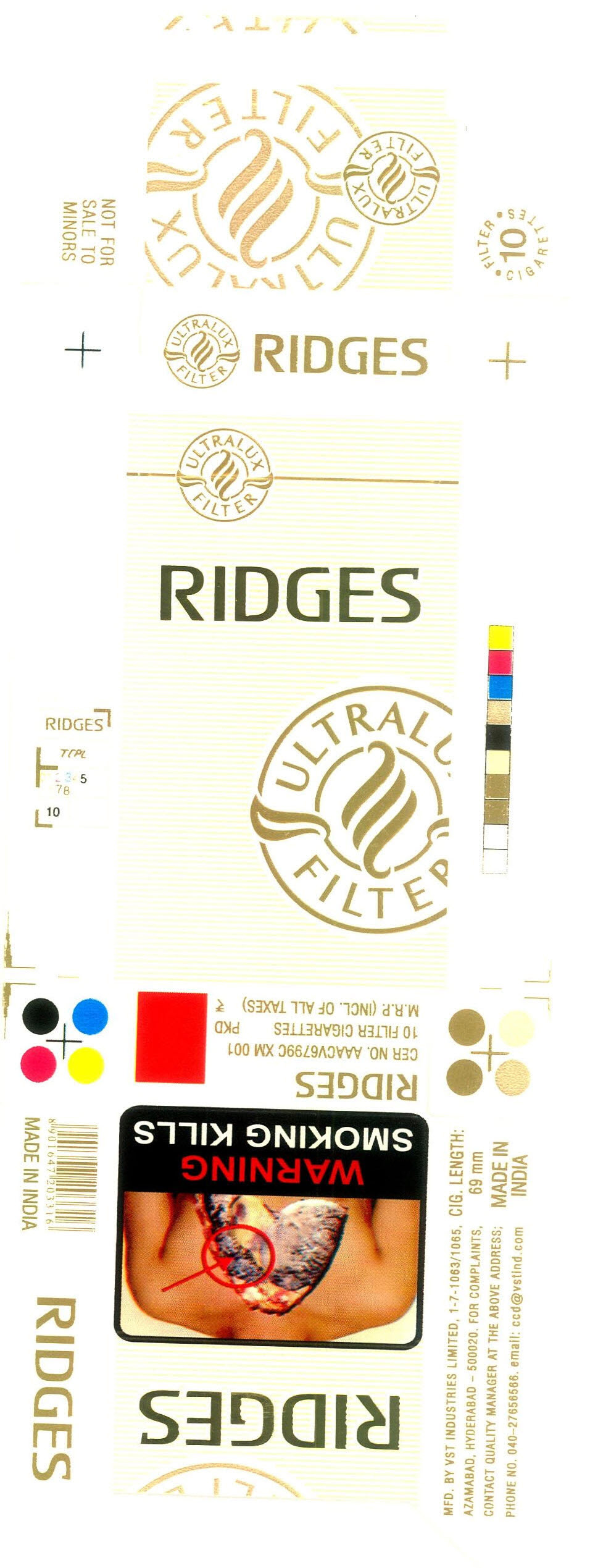Ridges Ultralux Filter (with Logo) Device mark 2907963 Trademark