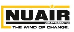 Nuair Compressors The Wind Of Change. Device mark 6497891 Trademark