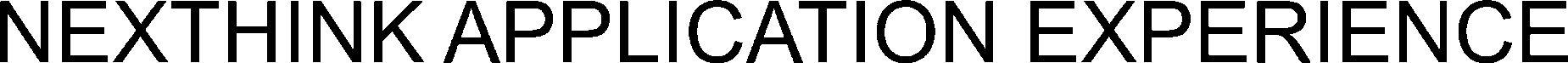 Nexthink Application Experience Device mark 5278335 Trademark