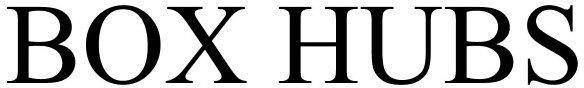 Box Hubs Device mark 5219355 Trademark