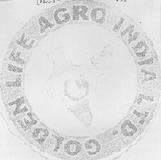 Golden Life Agro India Ltd. (device Of A Map) Device mark 2133165 Trademark