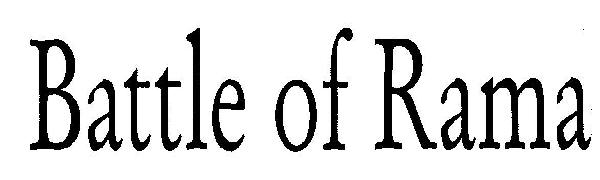 Battle Of Rama (device) Device mark 2442807 Trademark