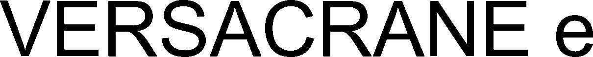 Versacrane E Device mark 5534857 Trademark