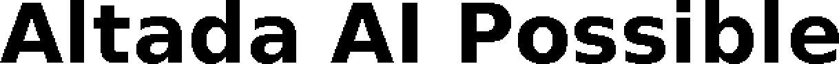 Altada Ai Possible Device mark 5518784 Trademark