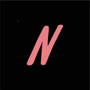 N Pink ( Logo) With Black Back Ground Device mark 6500503 Trademark