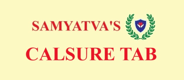Samyatva's Calsure Tab Device mark 6501314 Trademark