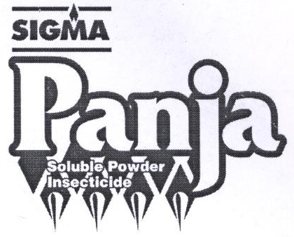 Sigma Panja Soluble Powder Insecticide Device mark 2399820 Trademark