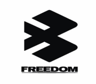 Freedom With Device Of Flying 'b' Device mark 6502573 Trademark