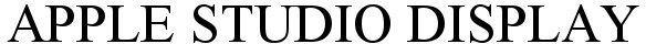 Apple Studio Display Device mark 5407876 Trademark