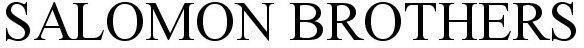 Salomon Brothers Device mark 5398647 Trademark