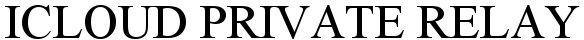 Icloud Private Relay Device mark 5372510 Trademark