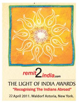 The Light Of India Awards-composite Label. Device mark 2155029 Trademark