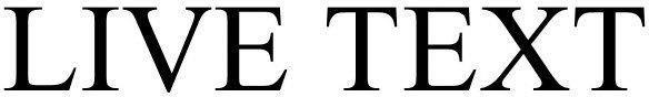 Live Text Device mark 5260410 Trademark