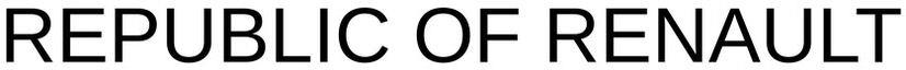 Republic Of Renault Device mark 5253140 Trademark