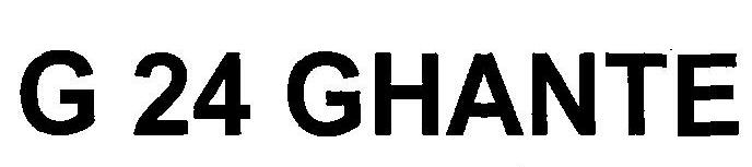 G 24 Ghante (device) Device mark 2502919 Trademark