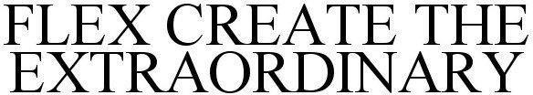 Flex Create The Extraordinary Device mark 5201710 Trademark