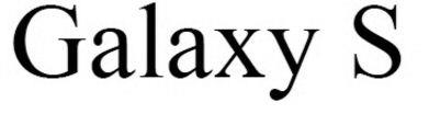Galaxy S Device mark 5203644 Trademark