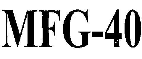 Mfg-40 Device mark 2150629 Trademark