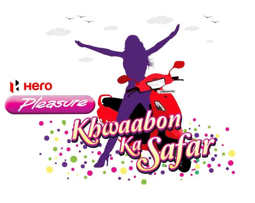 Hero Pleasure Khwabon Ka Safar (logo) Device mark 2615236 Trademark