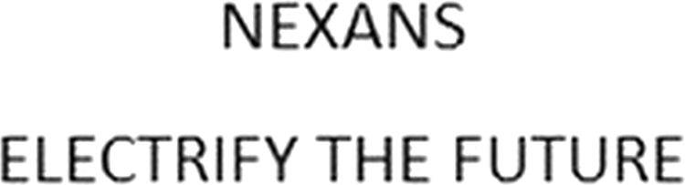 Nexans Electrify The Future Device mark 5168888 Trademark