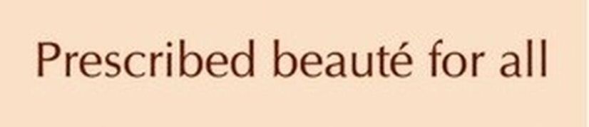 Prescribed Beauté For All Device mark 5161082 Trademark