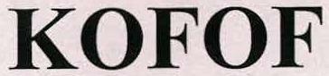 Kofof Device mark 2316554 Trademark