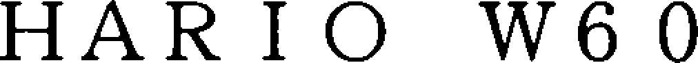 Hario W60 Device mark 5002574 Trademark
