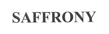 Saffrony Device mark 2055069 Trademark